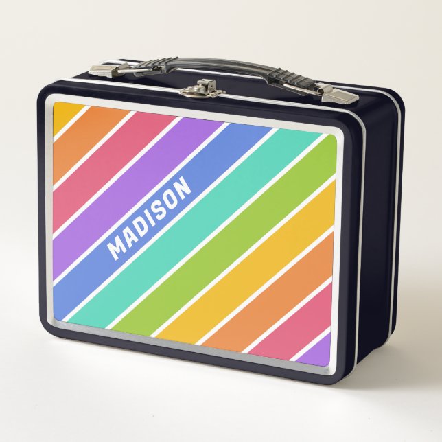 Nombre personalizado Colores arcoíris (Anverso)