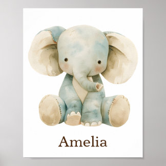 Nombre personalizado Cute Nursery Decoración Jugue