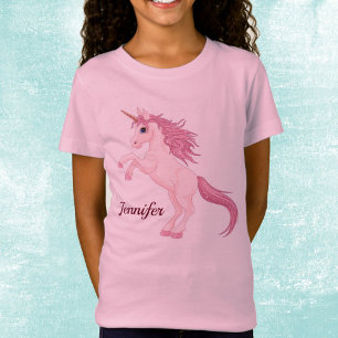 NOMBRE personalizado de camiseta de Chicas de unic