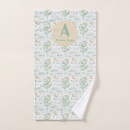 Nombre personalizado de color de agua del bebé del