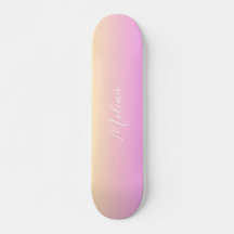 nombre personalizado de degradado Skateboard