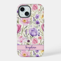 Nombre personalizado de flor silvestre de primaver