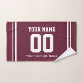 Nombre personalizado de fútbol y número de camiset