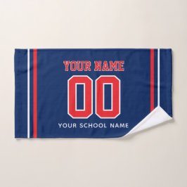 Nombre personalizado de fútbol y número de camiset