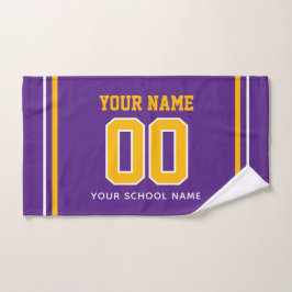 Nombre personalizado de fútbol y número de camiset