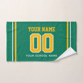Nombre personalizado de fútbol y número de camiset