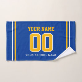 Nombre personalizado de fútbol y número de camiset
