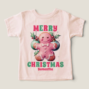 Nombre personalizado de Gingerbread para Navidades