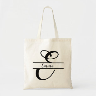 nombre personalizado de la bolsa de té, letra pers