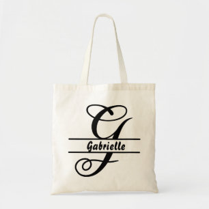 nombre personalizado de la bolsa de té, letra pers