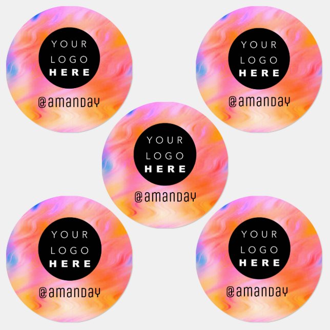 Nombre Personalizado de la tienda de moda Etiqueta (Grupo)