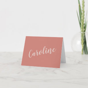 Nombre personalizado de la tipografía Minimalista