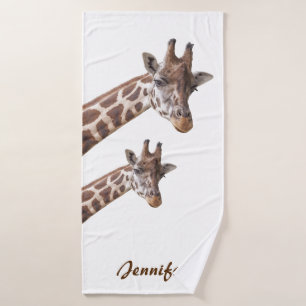 Nombre personalizado de las jirafas cutas