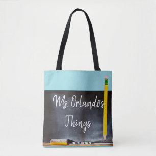 Nombre personalizado de los profesores de la bolsa