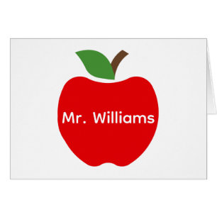 Nombre personalizado de manzanas