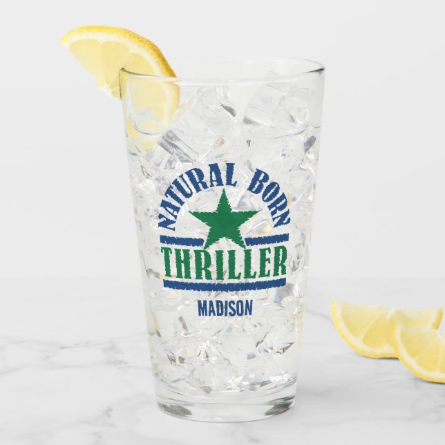 Nombre personalizado de Natural Born Thriller (Anverso (hielo))