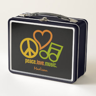 Nombre personalizado de Peace Love Music