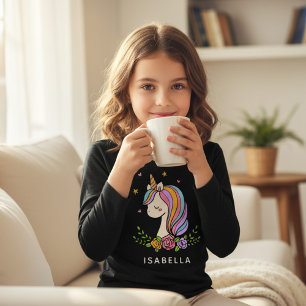 Nombre Personalizado De Unicorn Cute Whimsical Gir