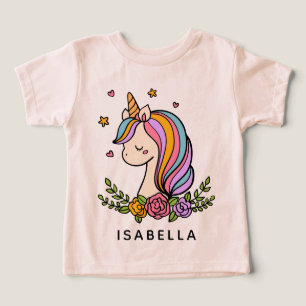 Nombre Personalizado De Unicorn Cute Whimsical Gir