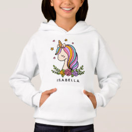 Nombre Personalizado De Unicorn Cute Whimsical Gir
