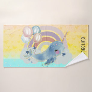 Nombre personalizado de unicornio de mar mágico