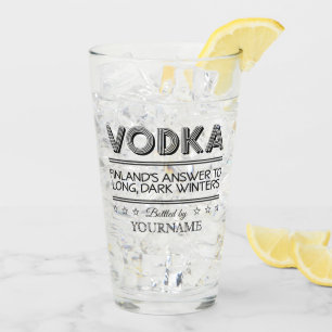 Nombre personalizado de VODKA