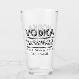 Nombre personalizado de VODKA
