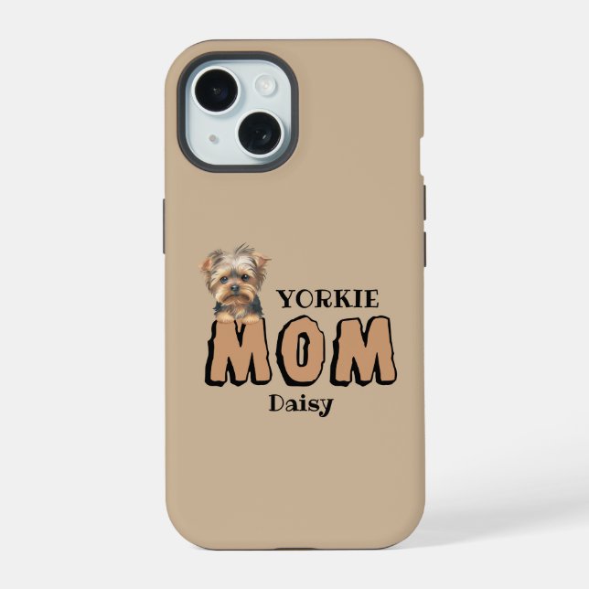 Nombre personalizado de Yorkie Mom Yorkshire Terri (Reverso )