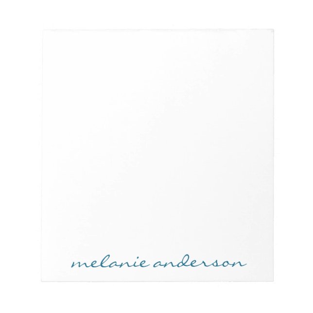 Nombre personalizado del guión del Bloc de notas R (Frente)