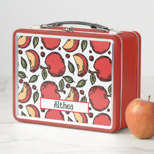 Nombre personalizado del patrón de Apple rojo mode