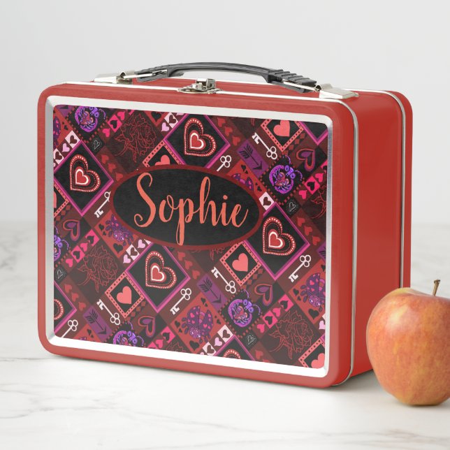 Nombre personalizado del patrón del patrón de amor (In situ)