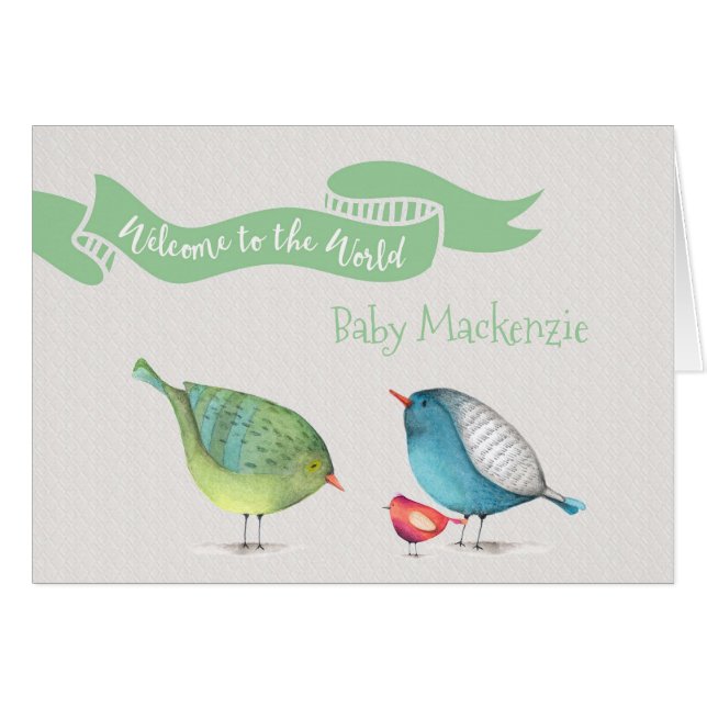 Nombre personalizado del Recién nacido mundial (Anverso (Horizontal))