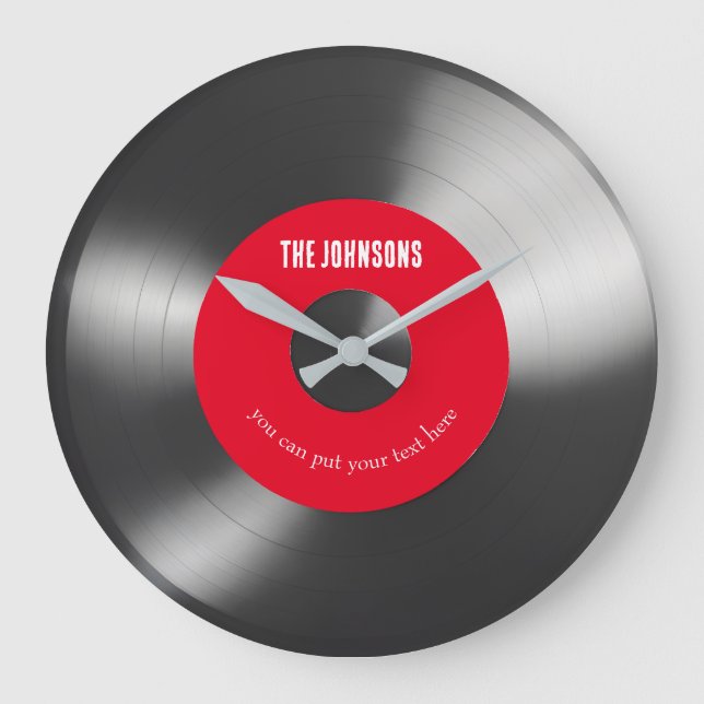 Nombre personalizado del reloj de registro de músi (Anverso)