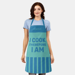 Nombre personalizado delantales del chef