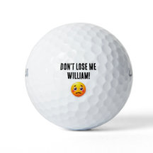 Nombre Personalizado Divertidas Bolas de Golf Perd
