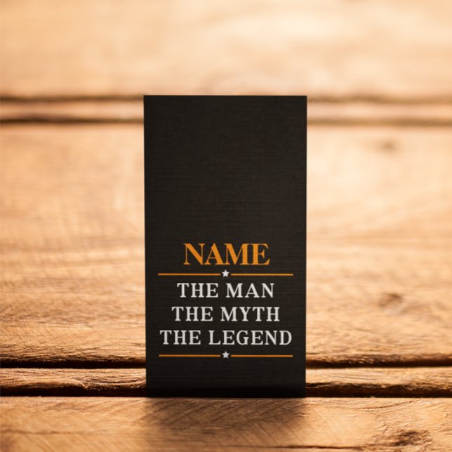 Nombre Personalizado El Hombre El Mito La Leyenda (Subido por el creador)