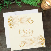 Nombre Personalizado Elegante Único Feliz Navidad