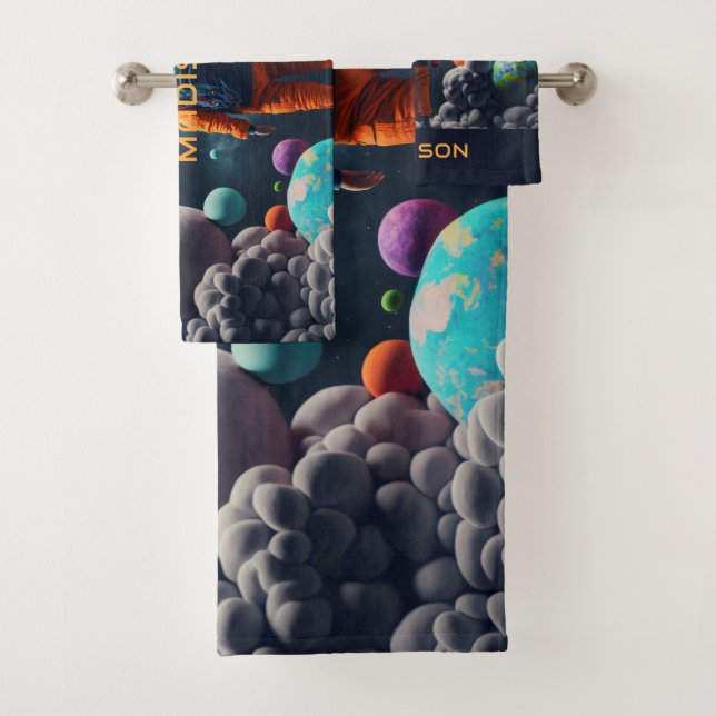 Nombre personalizado Espacio de fantasía Kid (In situ)