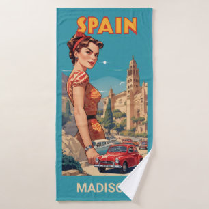 Nombre personalizado España vintage