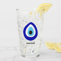 Nombre Personalizado Evil Eye Nazar Amulet