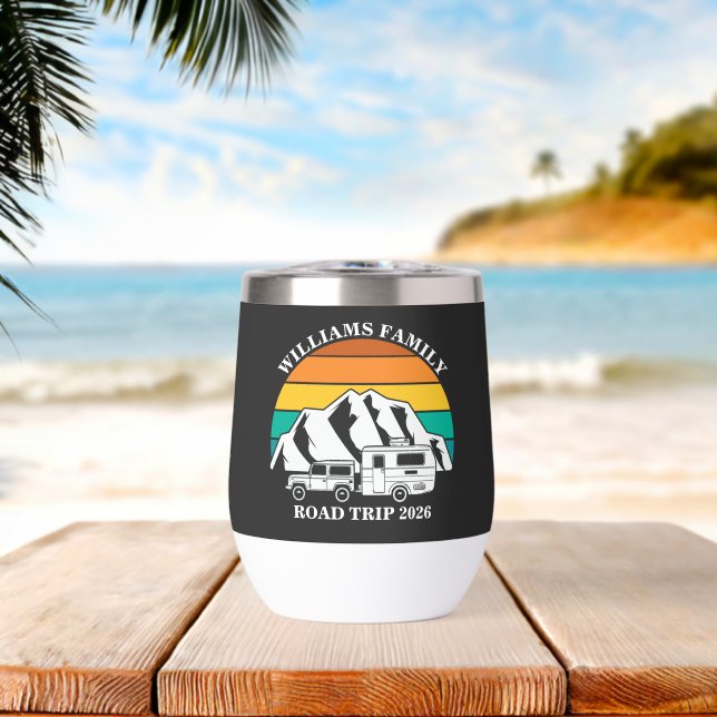 nombre personalizado familia vacaciones montaña Vi (Playa (girada))