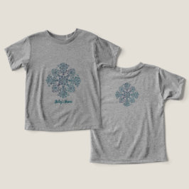 Nombre personalizado - Floral folclórico húngaro a