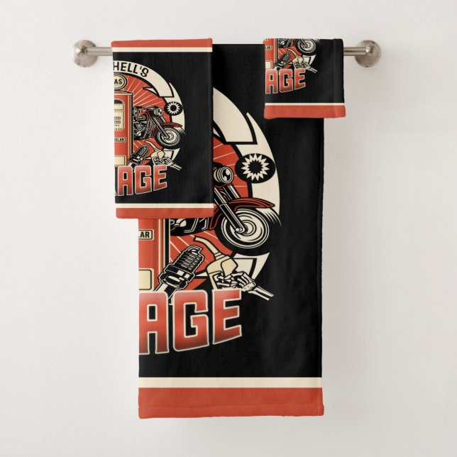 NOMBRE personalizado Garaje para motociclistas de  (In situ)