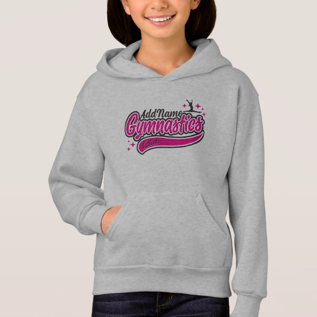 NOMBRE personalizado Gimnasia de salto dividido de (Anverso)