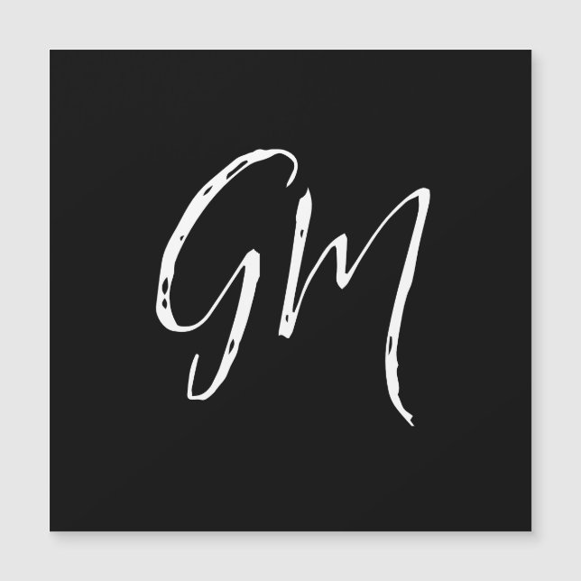 Nombre personalizado Iniciales personalizadas dos  (Anverso)