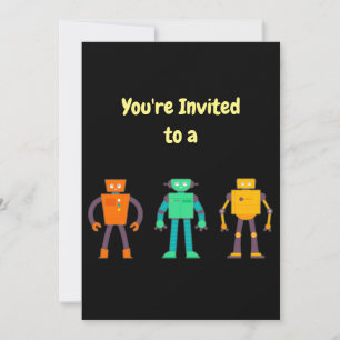Nombre personalizado Invitación de cumpleaños a lo