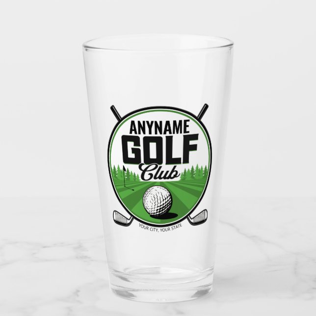 NOMBRE Personalizado Jugador del Club de Golf Golf (Anverso)