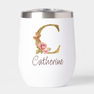 Nombre personalizado Lámina de oro Rubor Rosas ros
