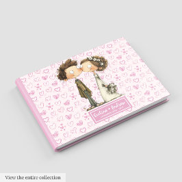 Nombre personalizado Libro de Bodas quirky