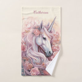 Nombre personalizado lindo unicornio
